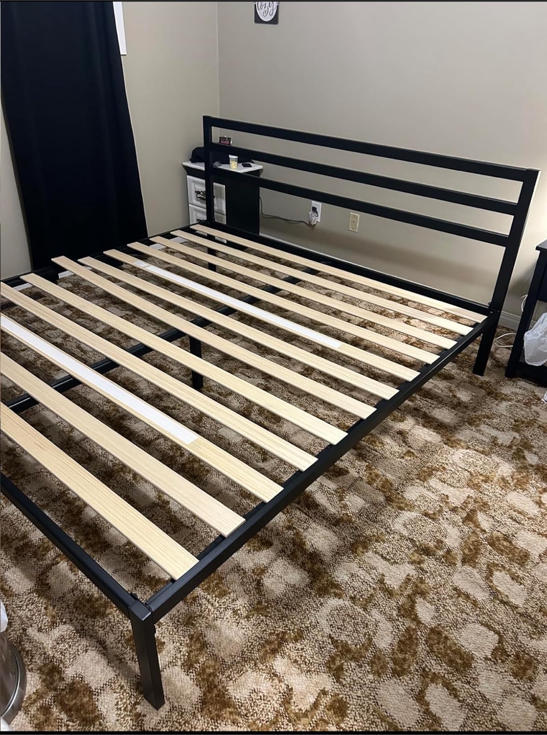 Zinus King Size Metal Platform Bed Frame - photo 3
