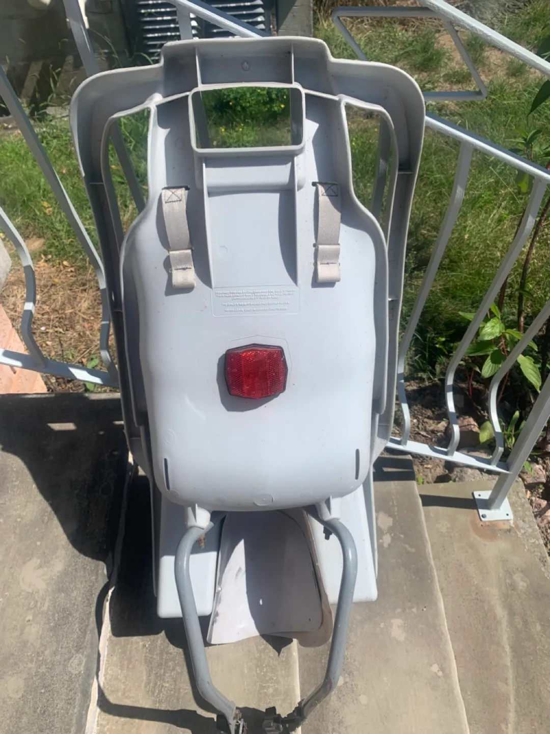 Child bike carrier image indicator(2)