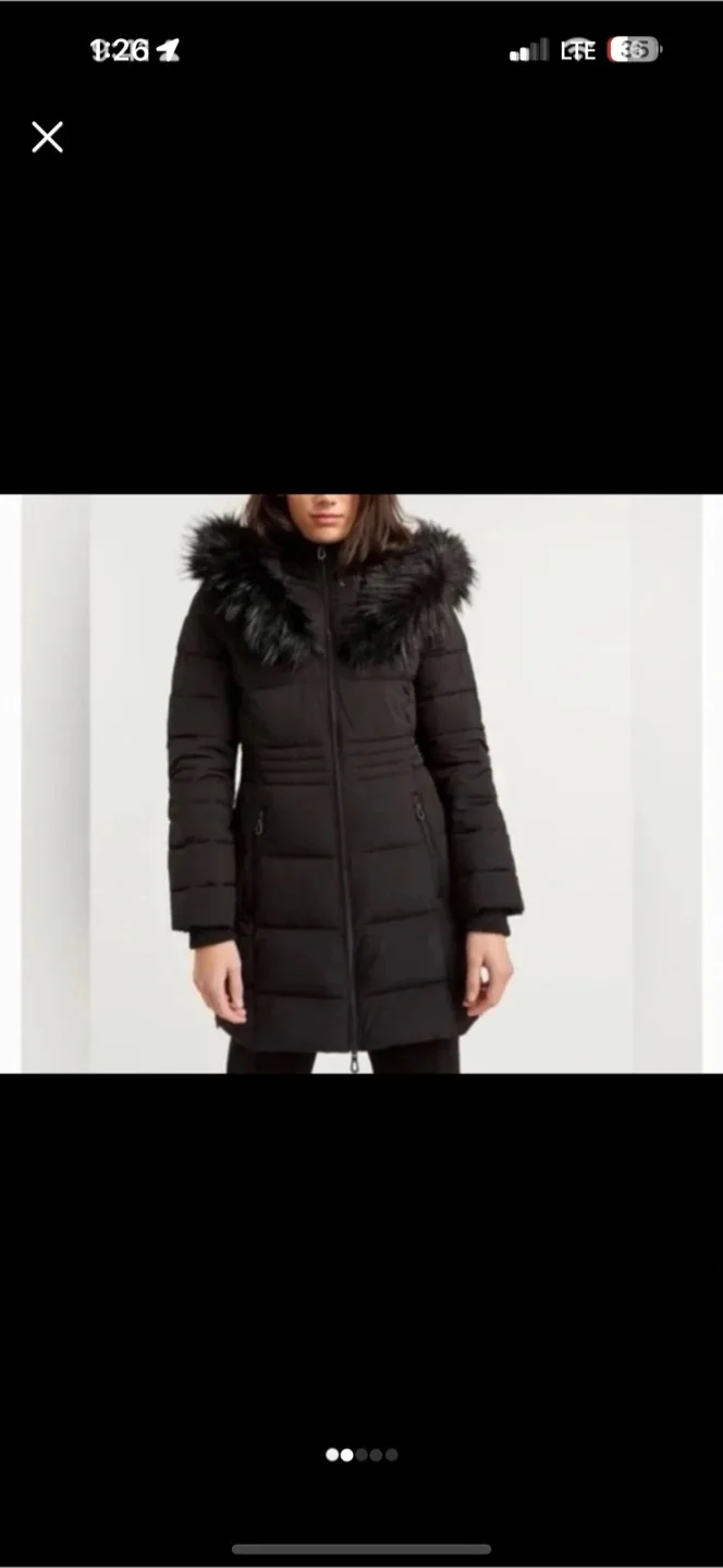 Reitman Black Puffer Coat thumbnail