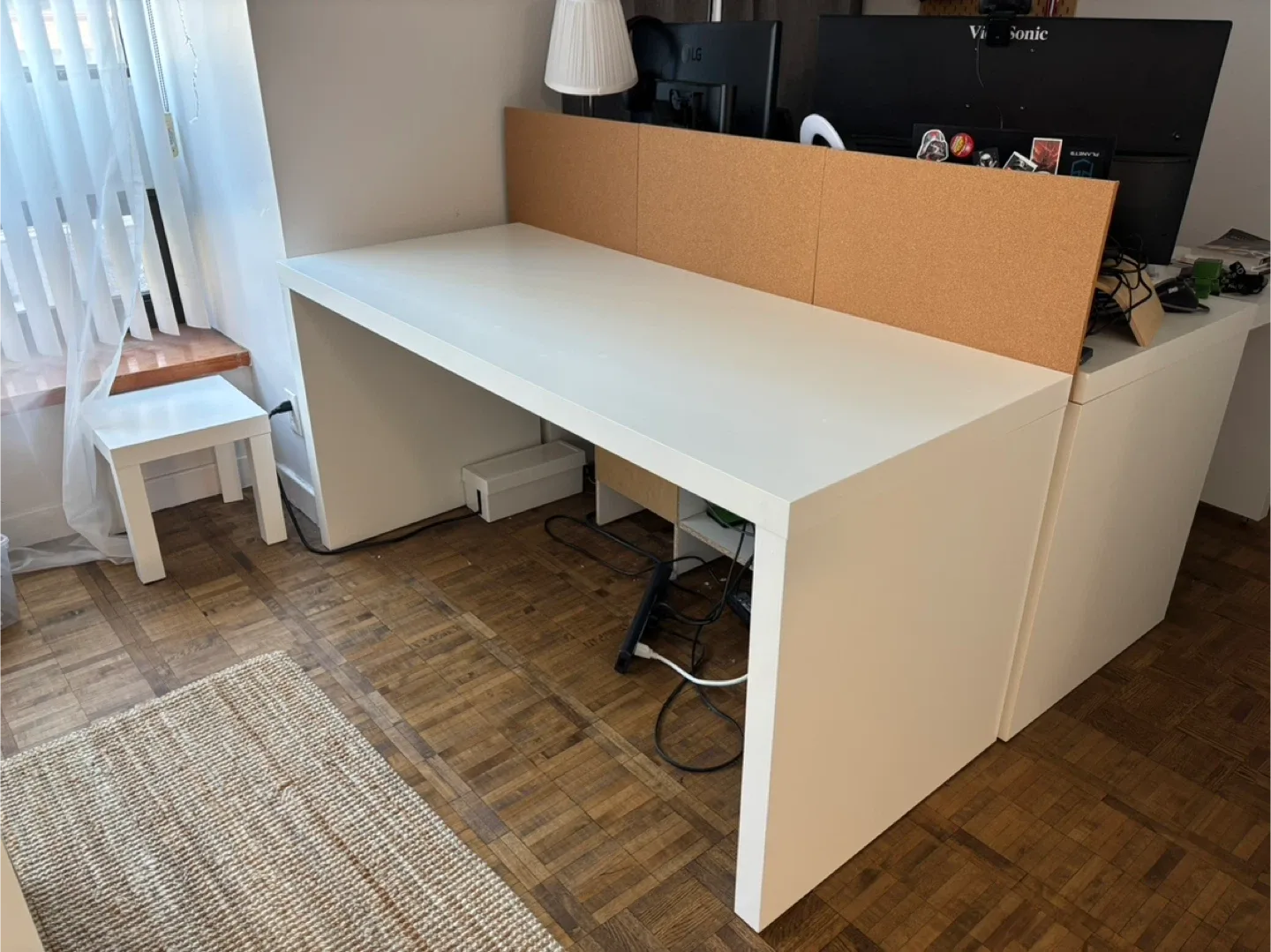 IKEA Desk with Corkboard Back image indicator(5)