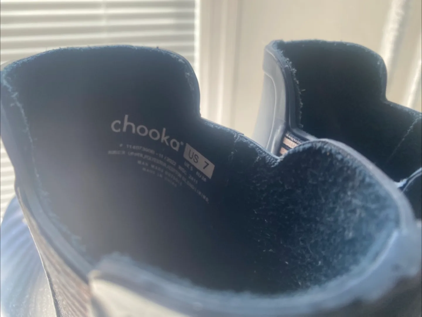 🥕 Chooka Navy Blue Rain Boots - US 7 🥕 image indicator(3)