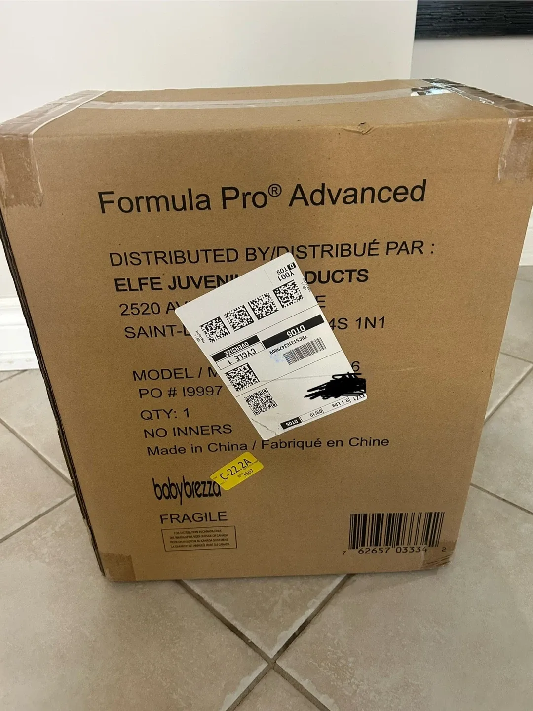 Baby Brezza Formula Pro Advanced - New! image indicator(3)