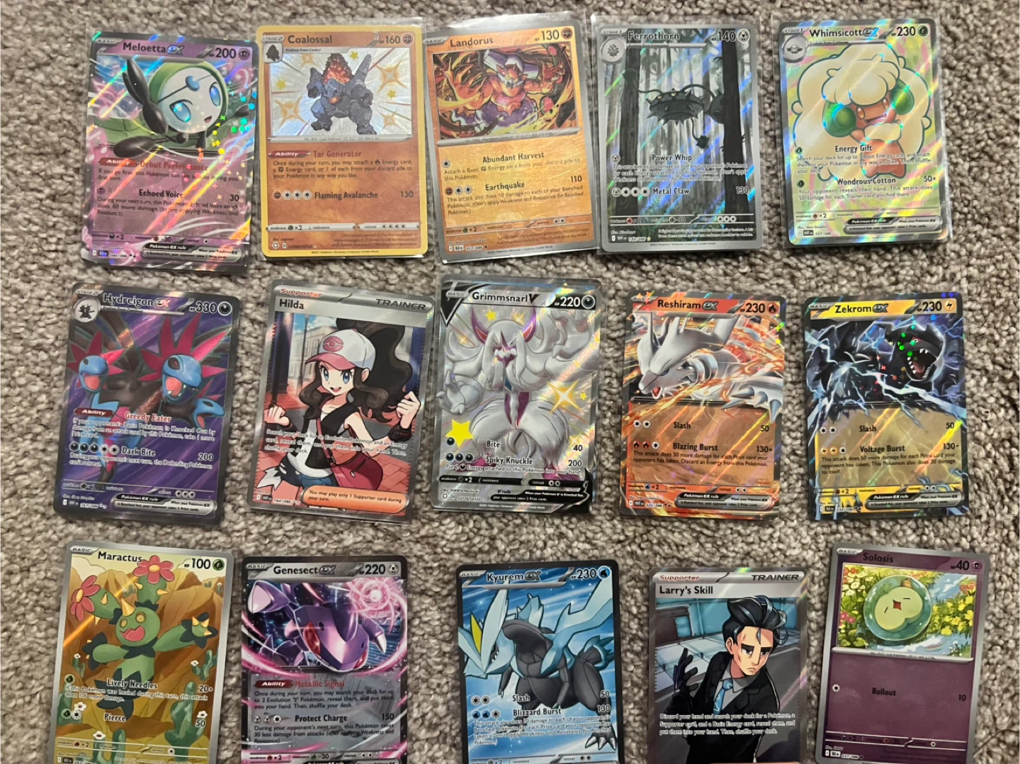 Pokémon Trading Cards - Assorted Collection