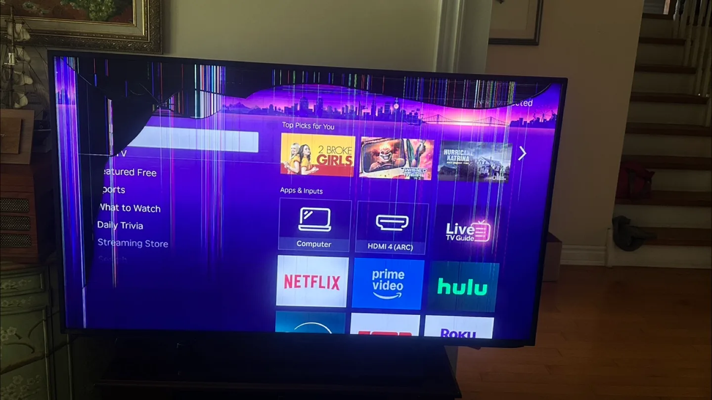 Damaged TV - For Parts or Repair thumbnail