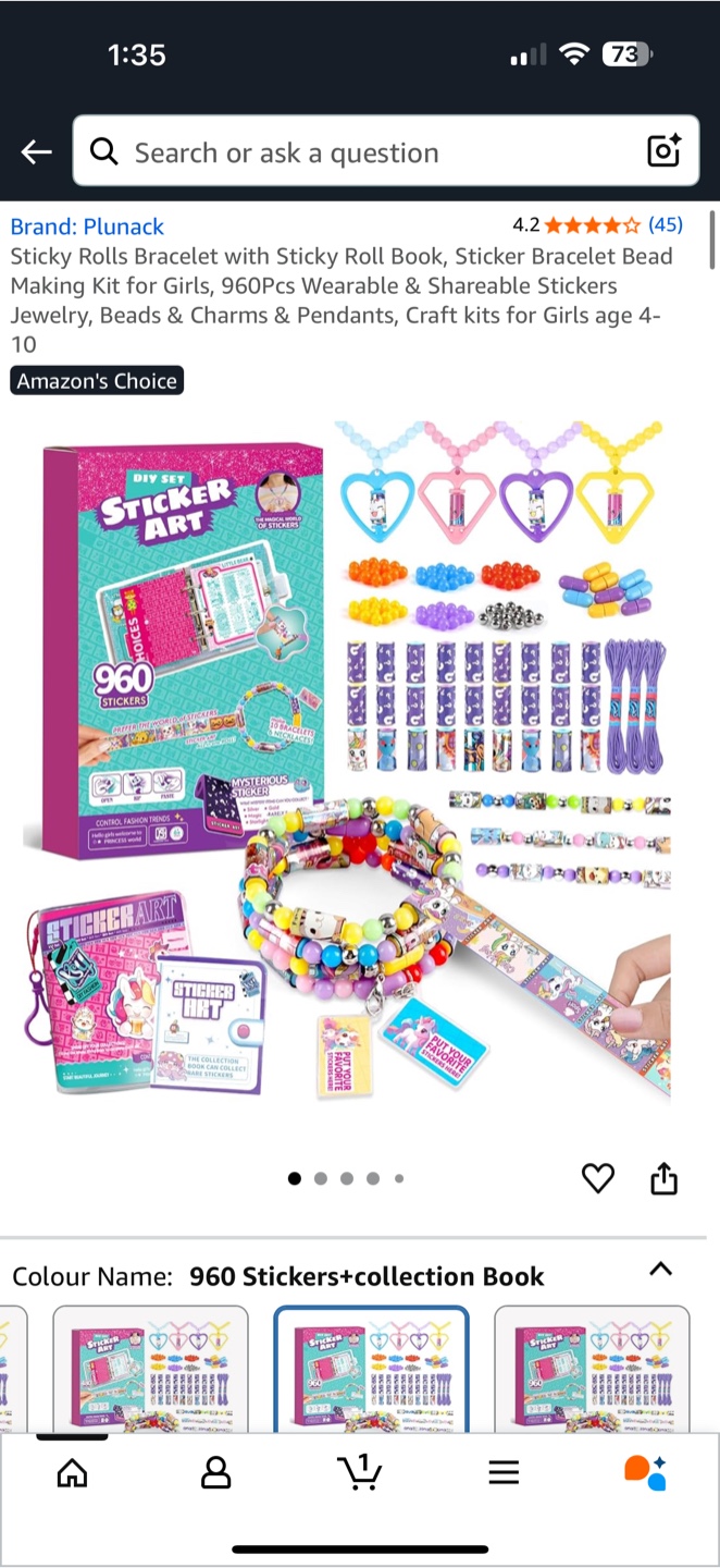 DIY Sticker Art Bracelet Making Kit - NEW - photo 3
