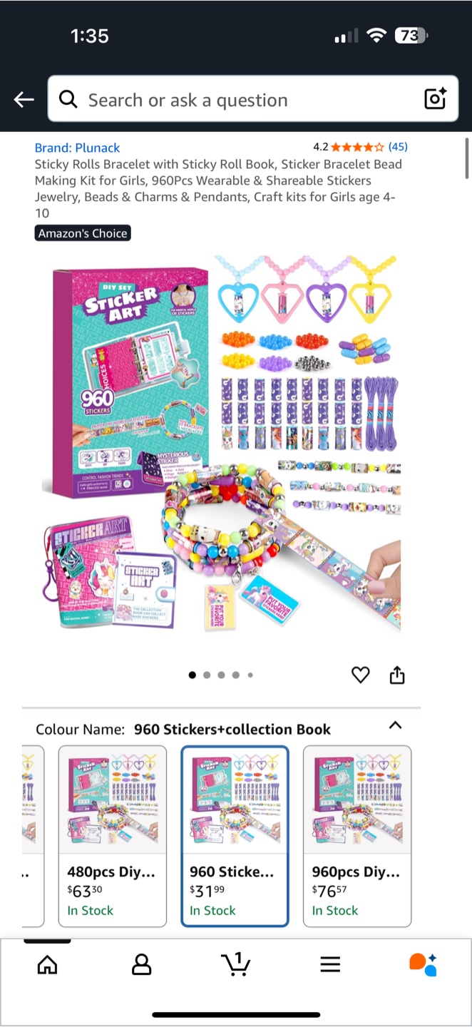 DIY Sticker Art Bracelet Making Kit - NEW - photo 2