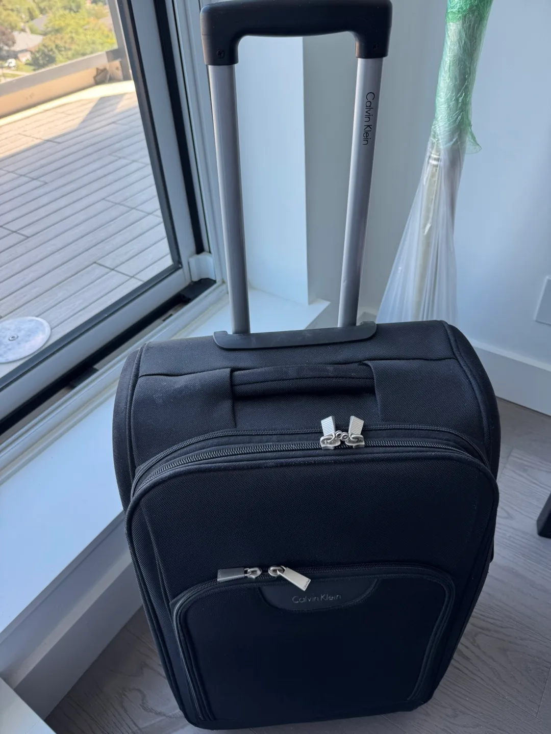 Calvin Klein Black Carry-On Suitcase thumbnail