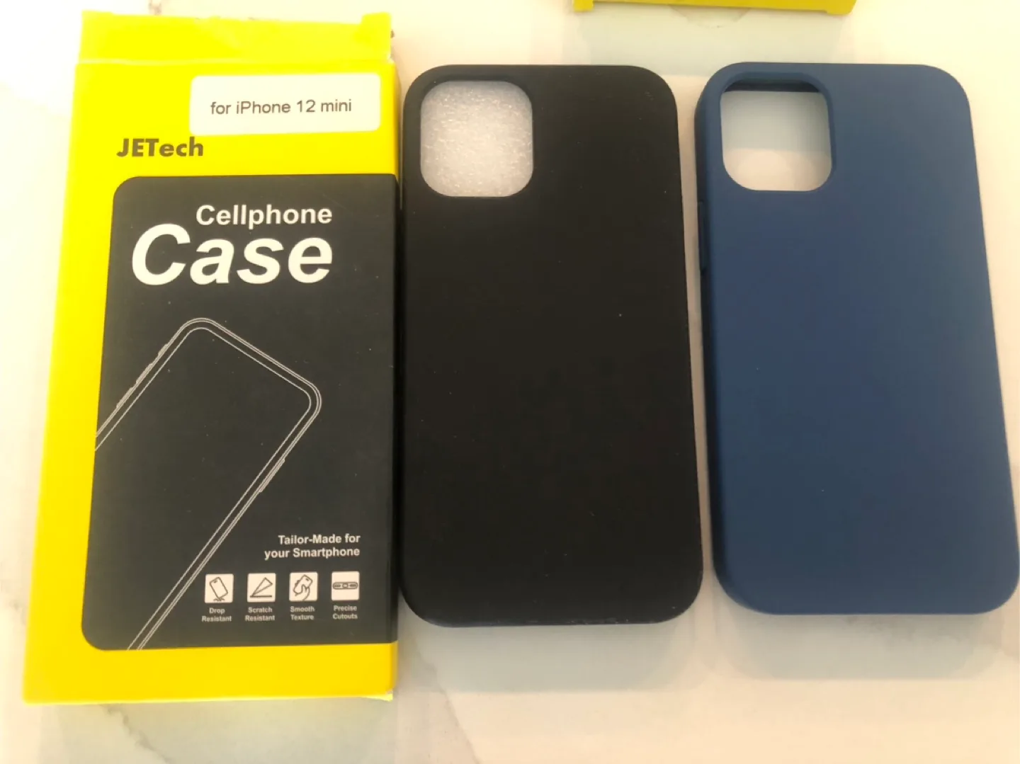 JETech iPhone 12 mini phone case - Black or Blue thumbnail