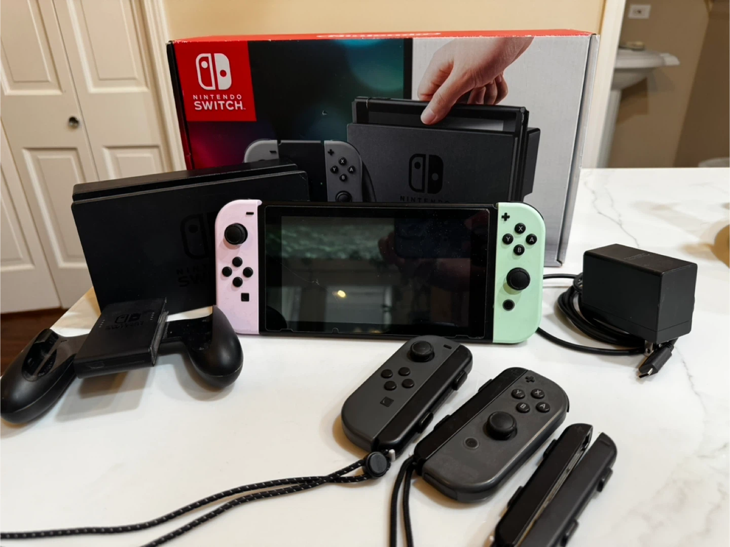 Nintendo Switch Console with Box