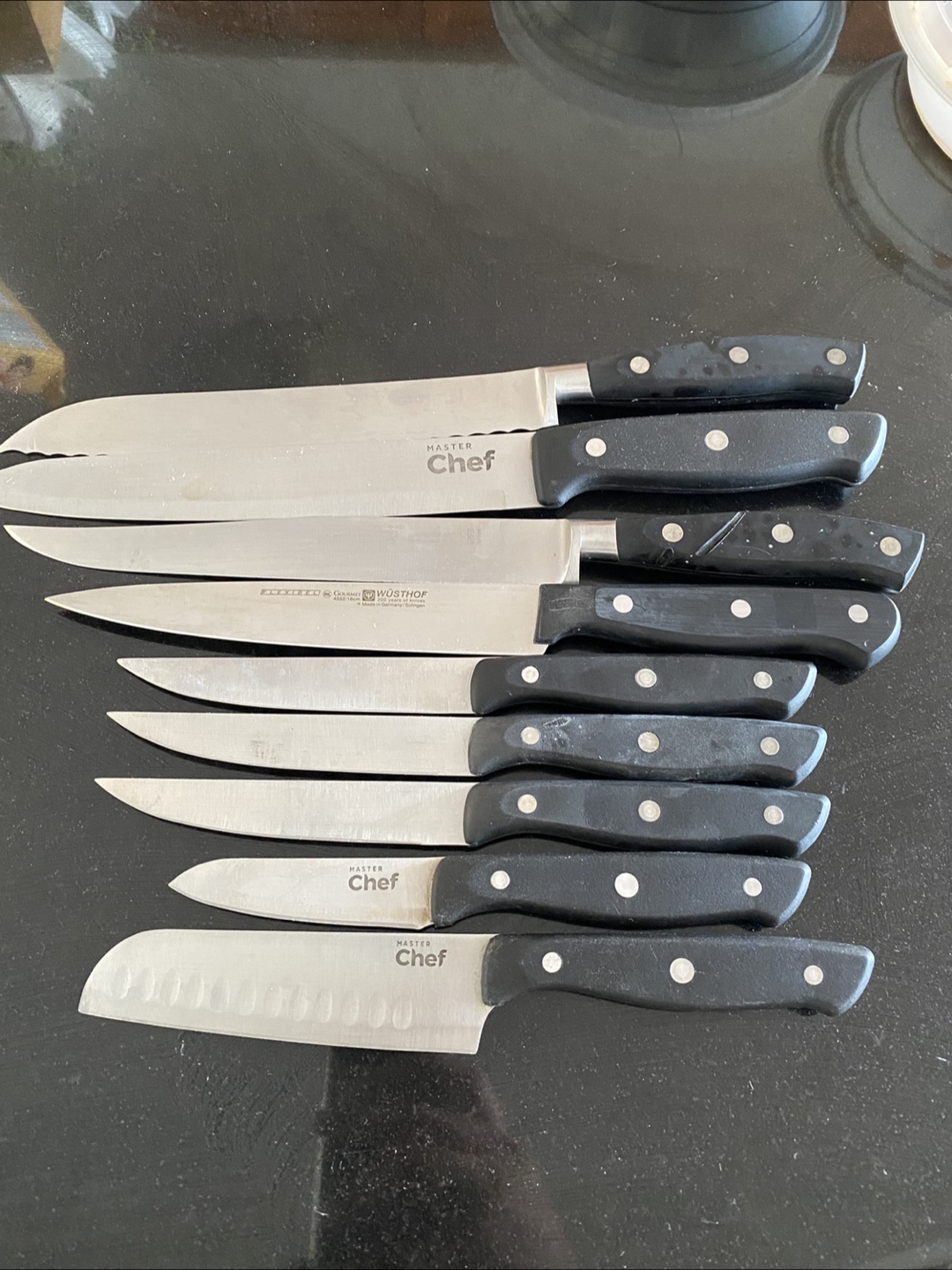 Knife Set w/ Wooden Block - photo 2