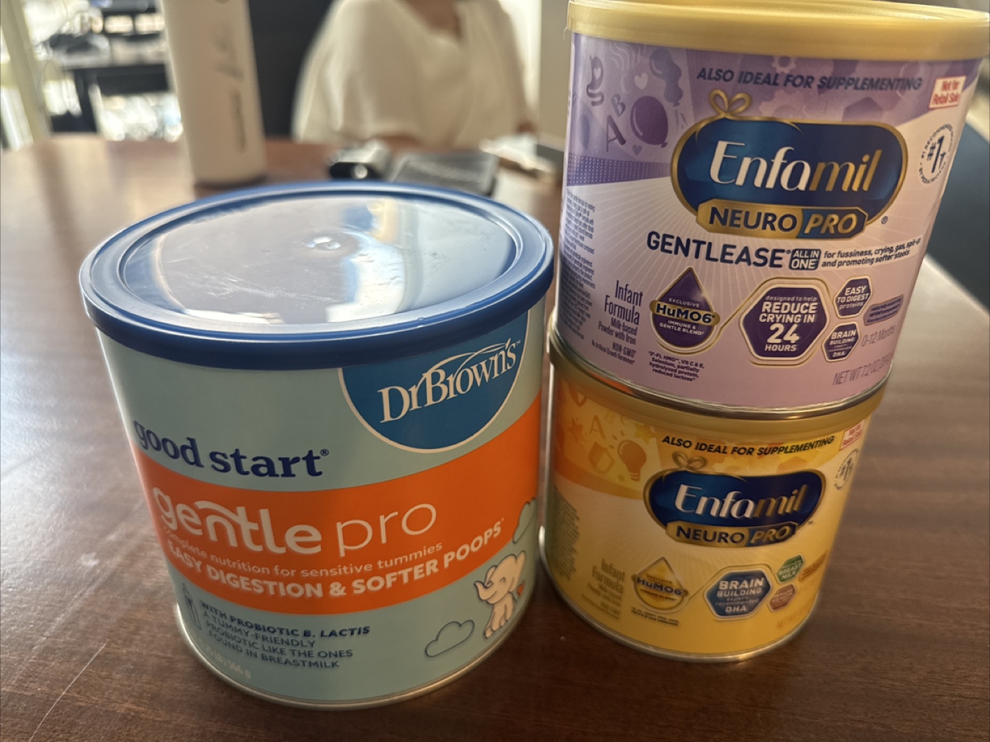 Dr. Brown's & Enfamil Infant Formula