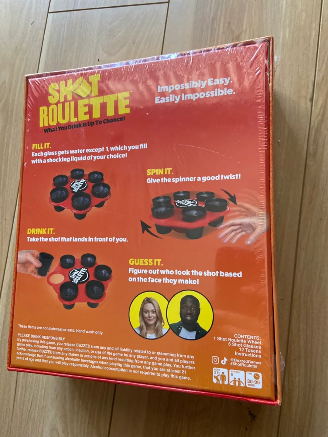 Shot Roulette Drinking Game - New in Box image indicator(2)