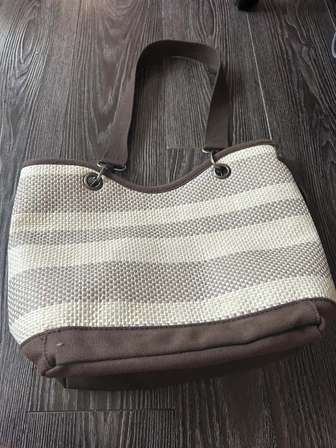 Striped Tote Bag image indicator(7)