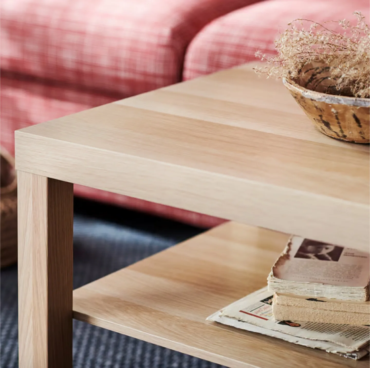 IKEA LACK Coffee Table - Light Wood image indicator(2)