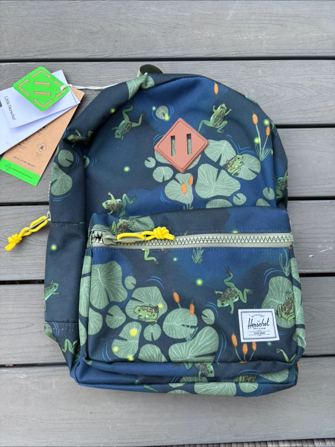 Herschel Kids' Backpack - Frog Pond Print thumbnail