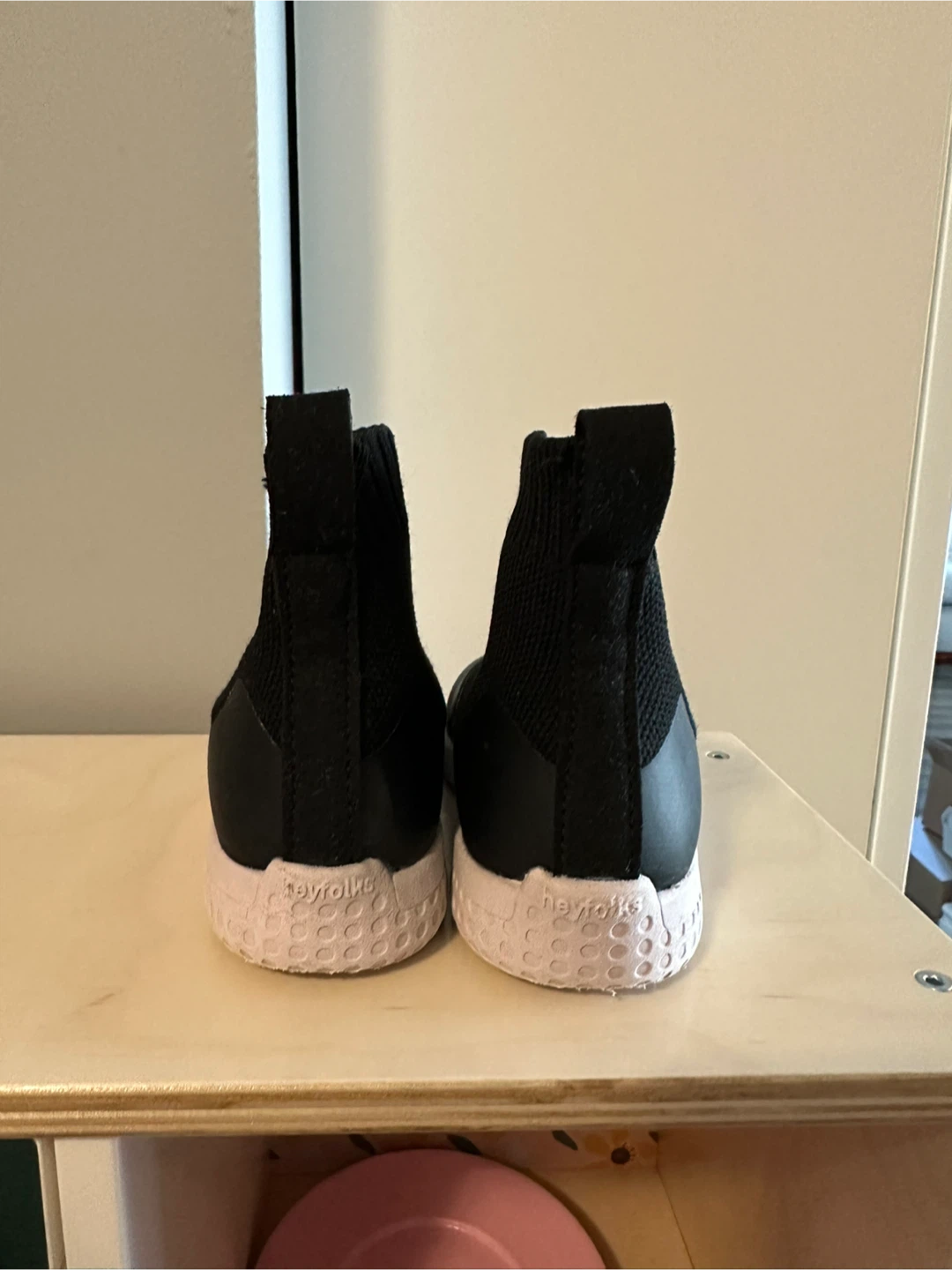 Heyfolks Black Warm Knit Boots - Child 9 - photo 2