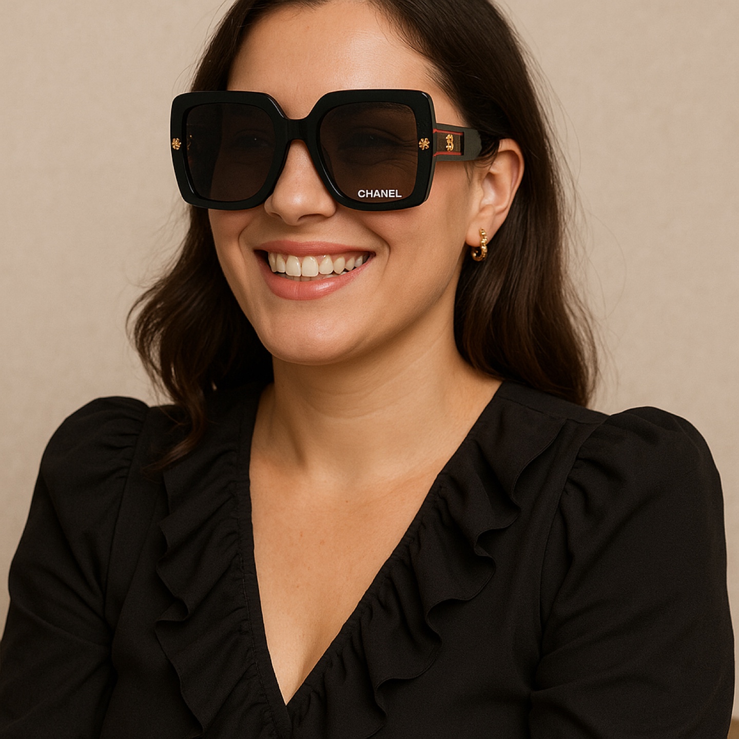 Chanel Sunglasses Green