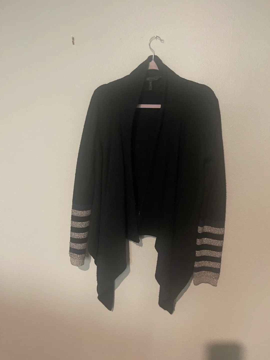 BCBGMAXAZRIA Black Cardigan Size S thumbnail