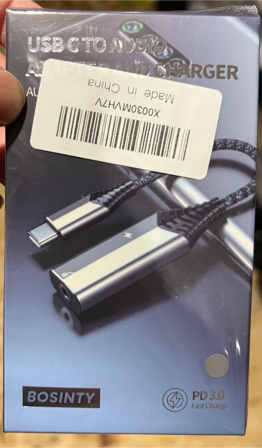 BOSINTY USB C to Audio Adapter & Charger thumbnail