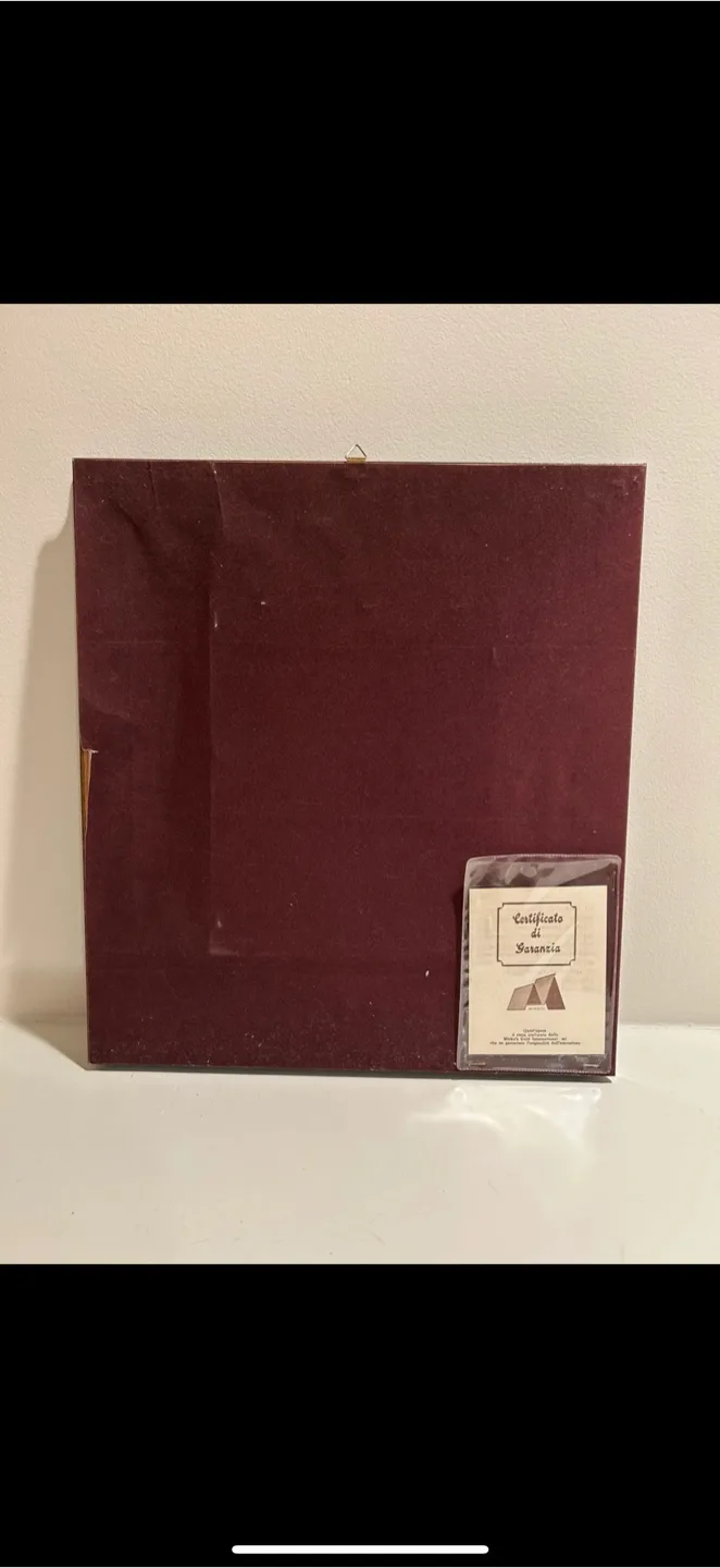 Italian Lacquer Wood Framed Artwork - Piano and Champagne image indicator(2)