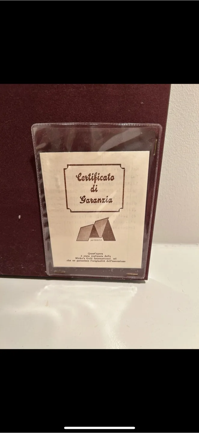 Italian Lacquer Wood Framed Artwork - Piano and Champagne image indicator(3)