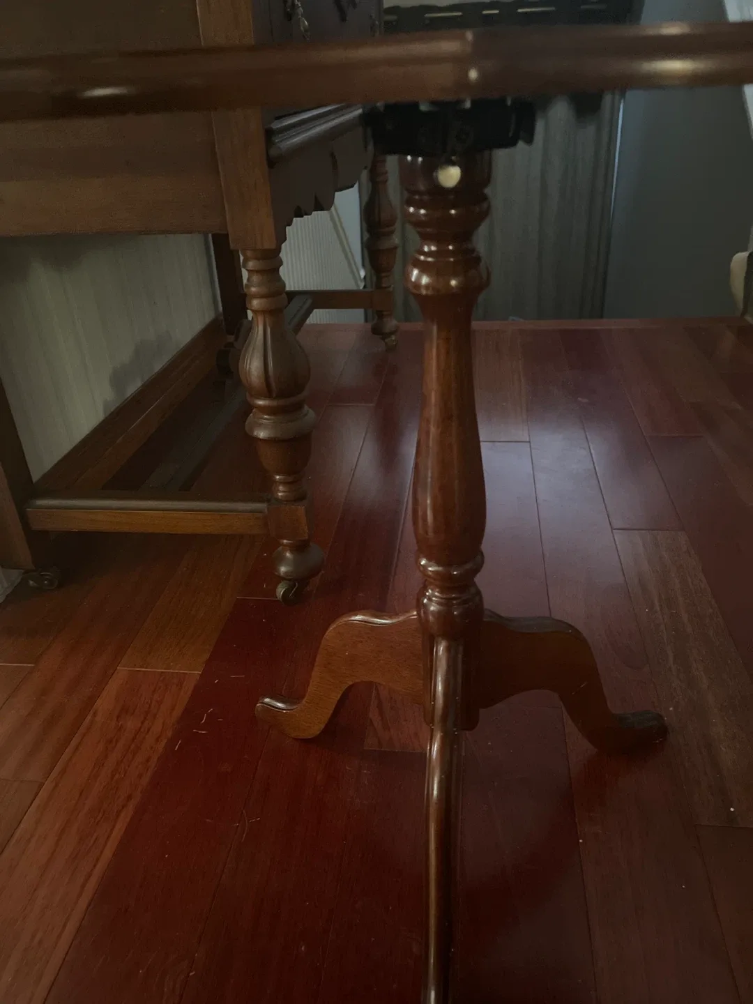 Bombay Company Accent Table - Dark Wood image indicator(2)