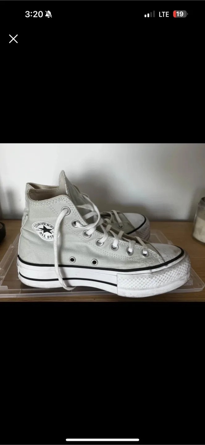 Converse All Star High Top - Size 6 Women's thumbnail