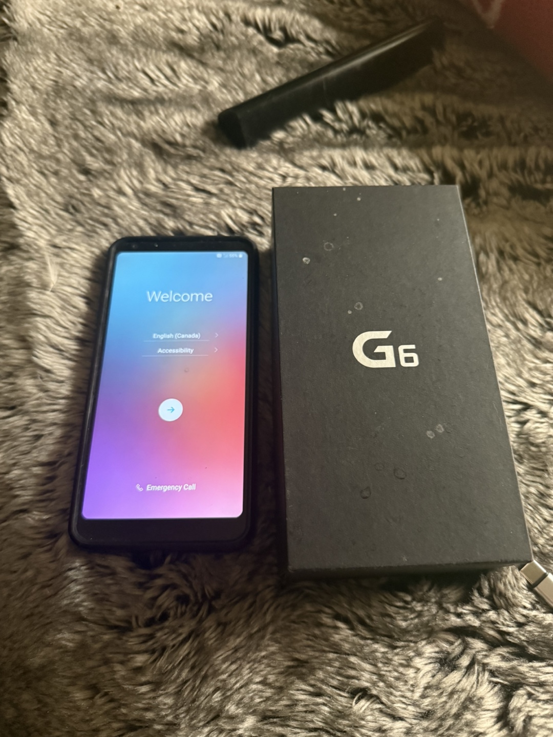 LG G6 Smartphone with Box