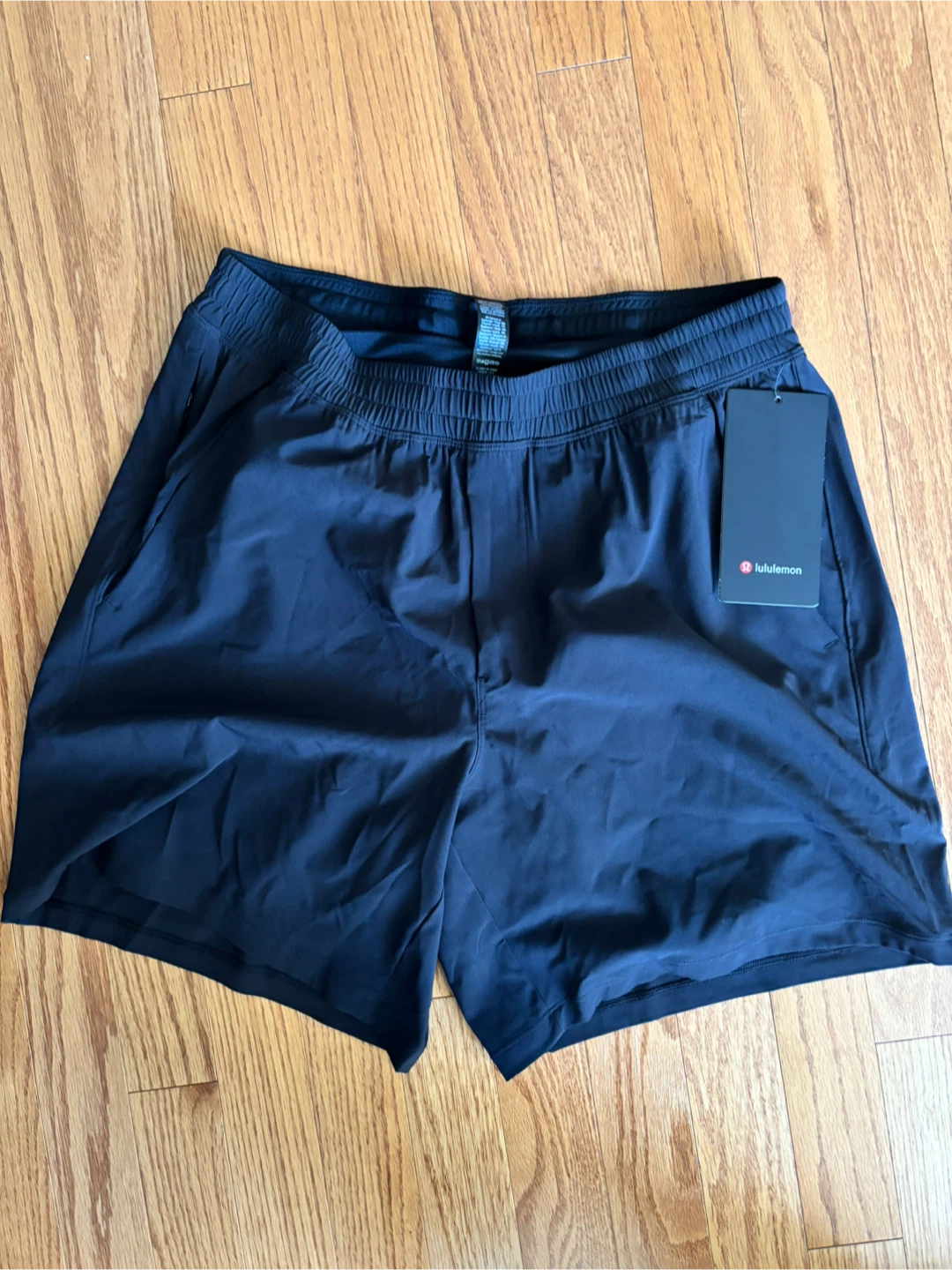 BMWT Men’s Lululemon Pace Breaker 7" Lined Short - Black, Size L