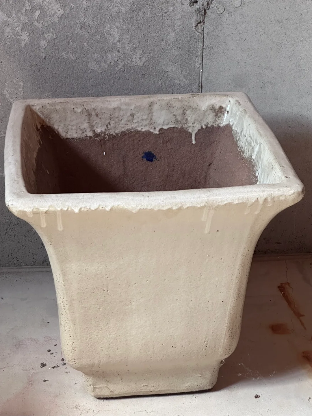 Square Clay Plant Pot thumbnail