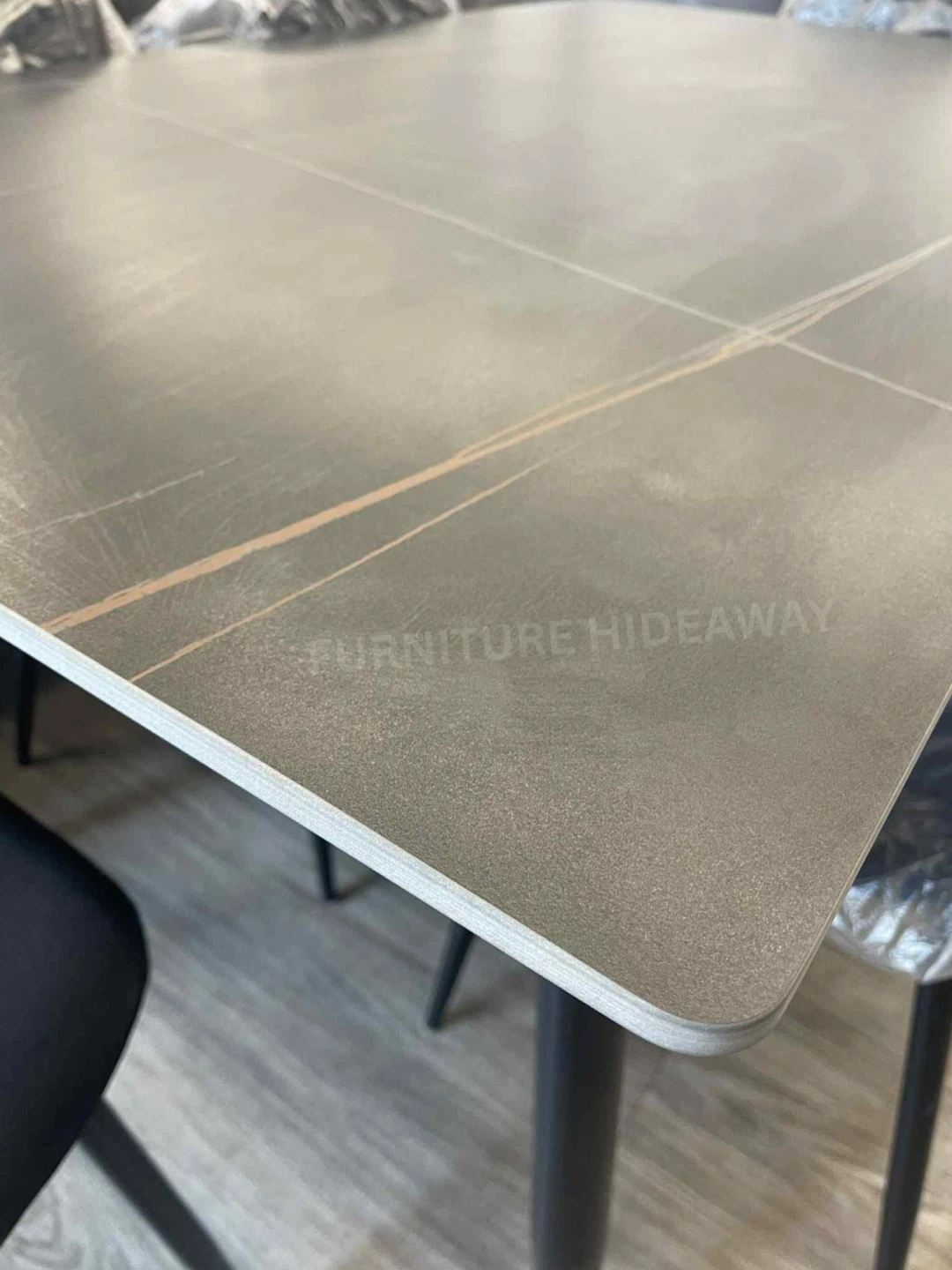 LUXURIOUS 6-SEATER BLACK MARBLE DINING SET ✨✨ - photo 4