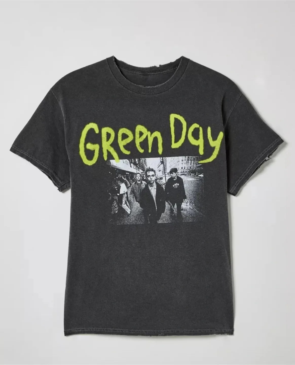 Oversized Green Day Graphic T-Shirt thumbnail
