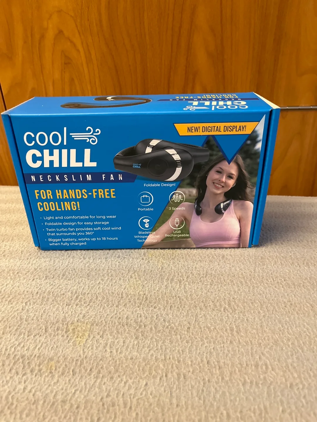 Cool Chill Neckslim Fan - Hands-Free Cooling thumbnail