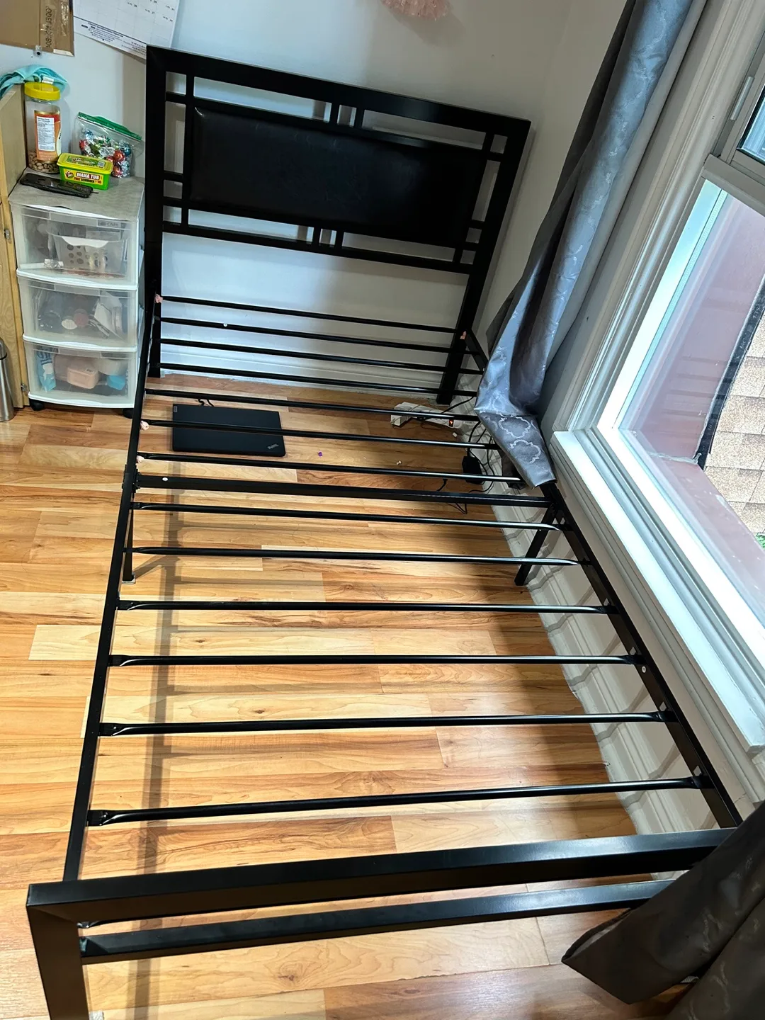 Black Metal Bed Frame thumbnail