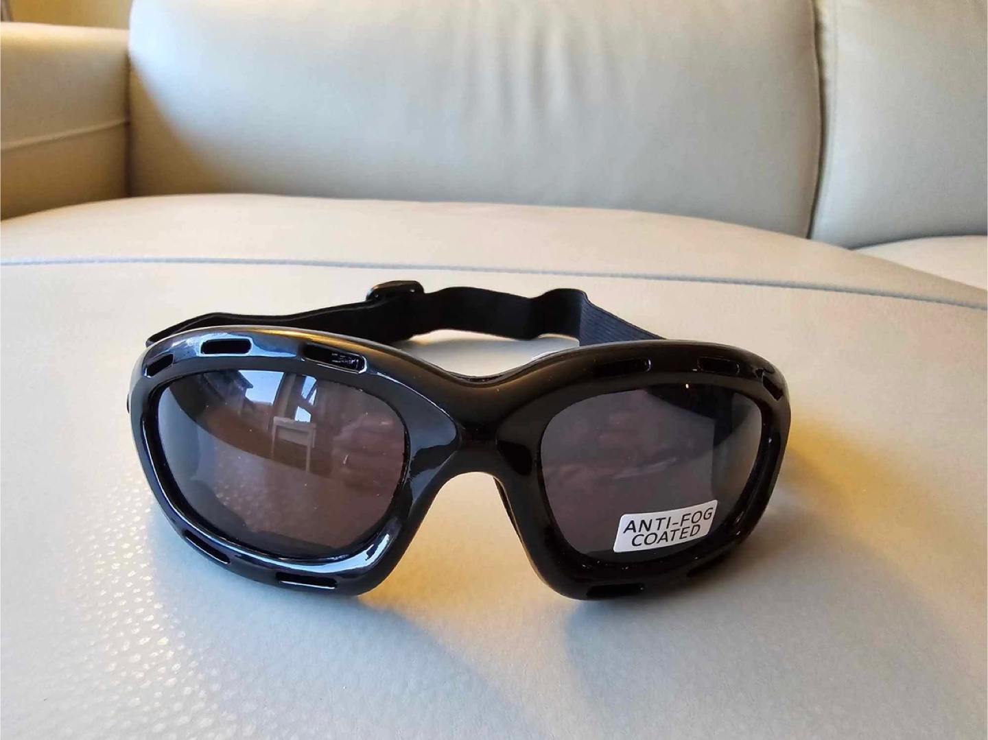Black Anti-Fog Coated Goggles - photo 4