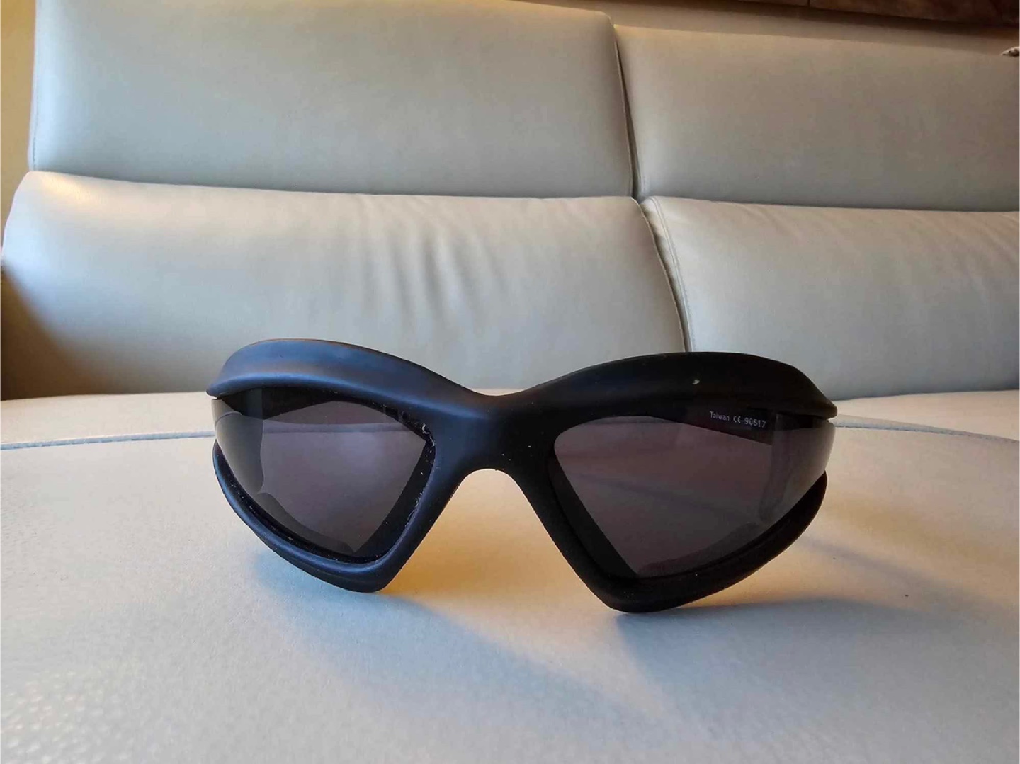 Black Anti-Fog Coated Goggles