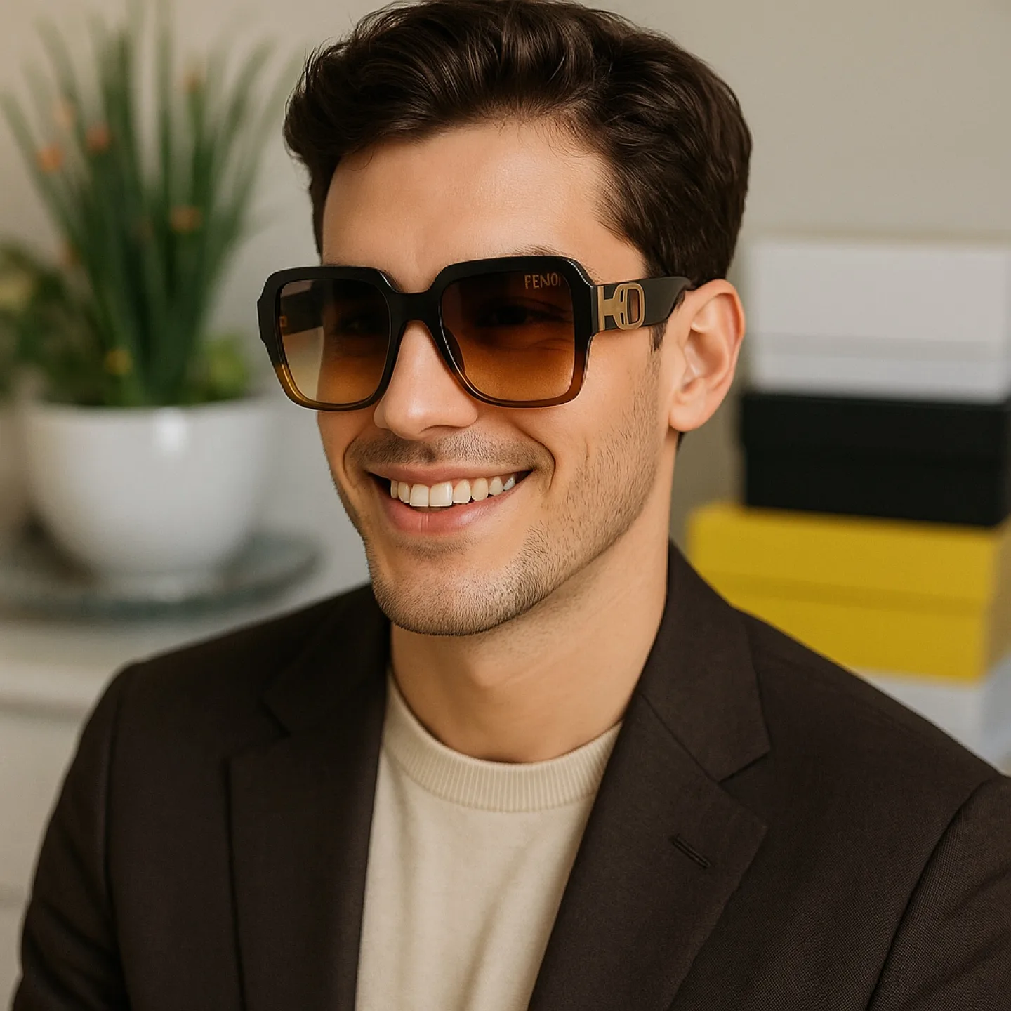 Fendi Sunglasses with Case thumbnail