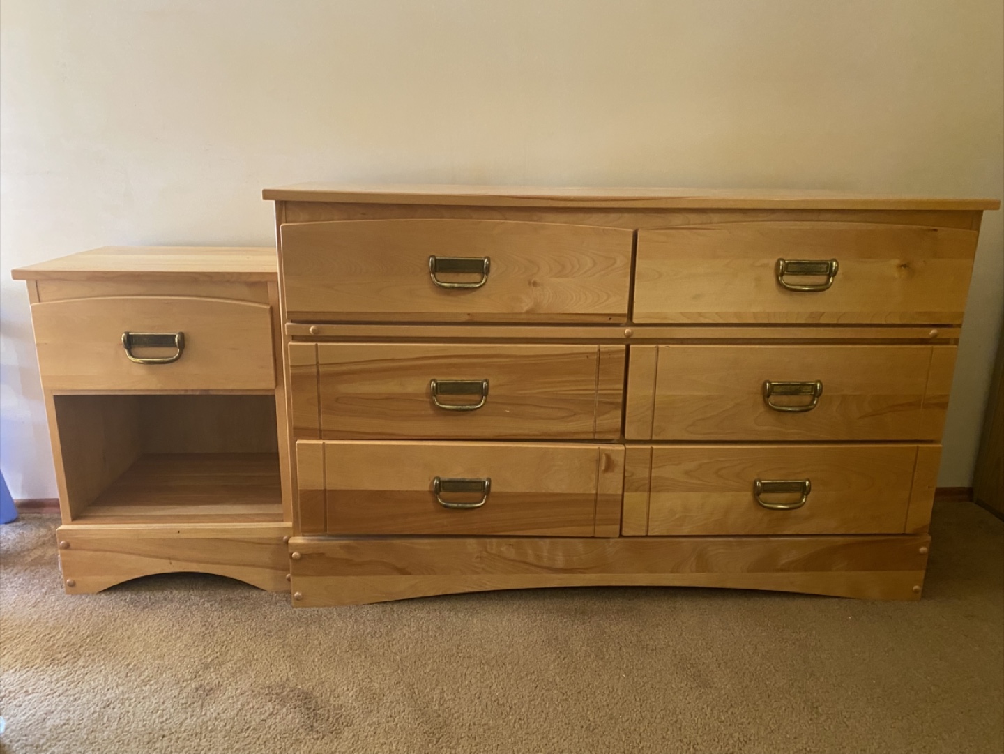 Wooden Bunk Bed with Dresser - photo 2