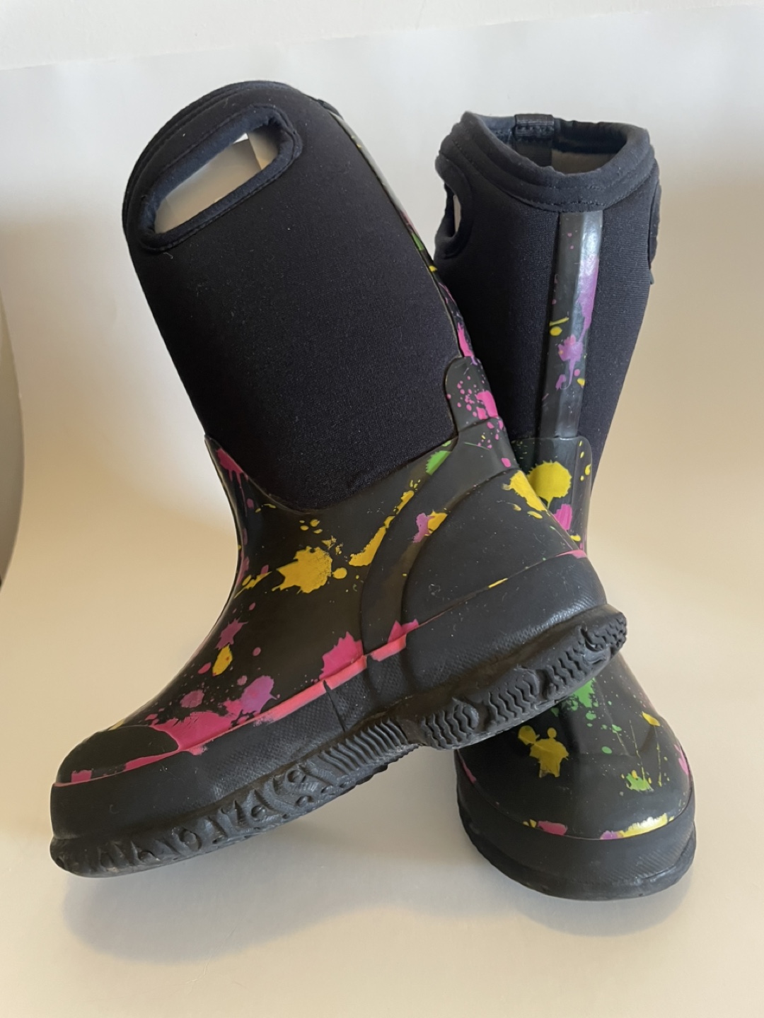 🥕Bogs winter waterproof paint splat size 13 kids /euro 30 - photo 2