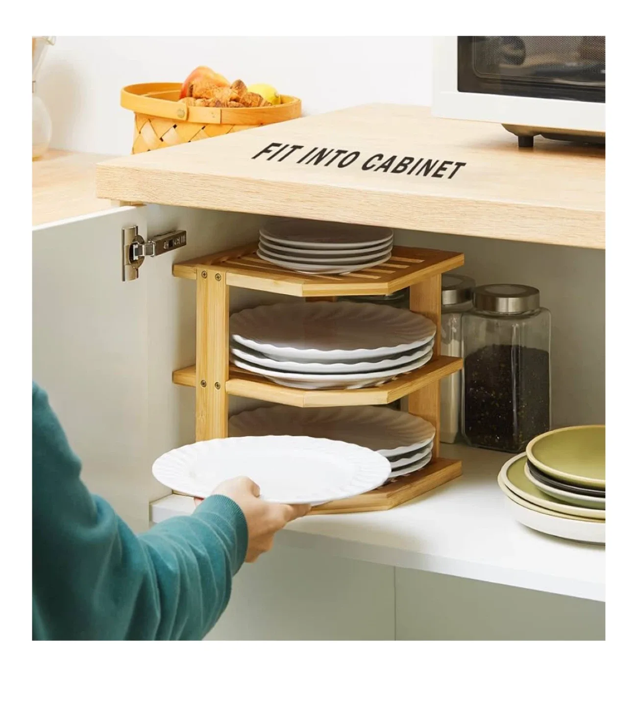 Bamboo Shelf Tan 10" image indicator(5)