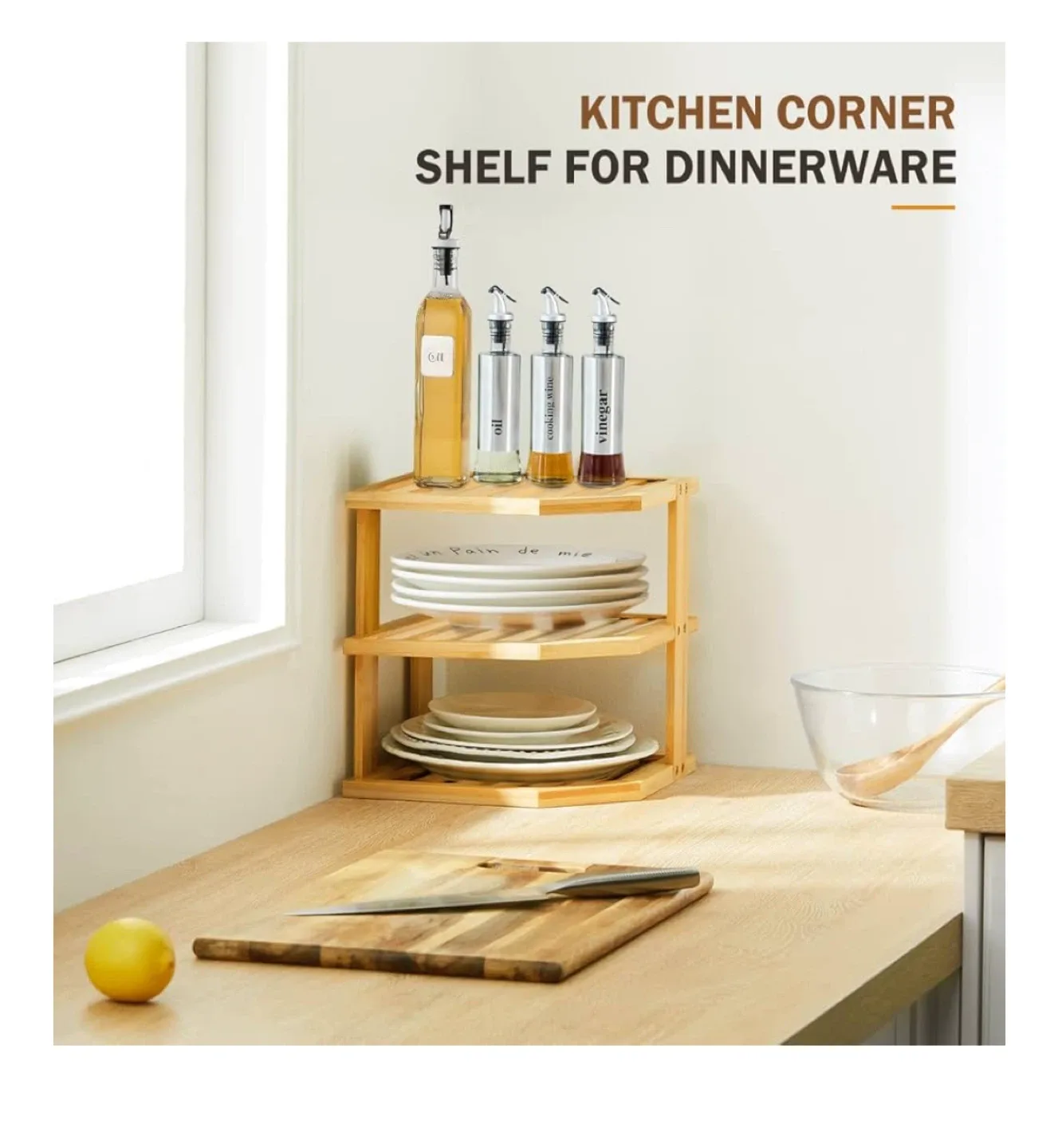 Bamboo Shelf Tan 10" image indicator(6)