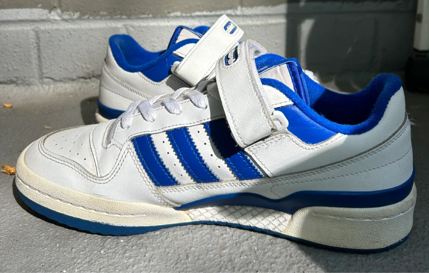 Adidas Forum Low White/Blue Sneakers image indicator(3)
