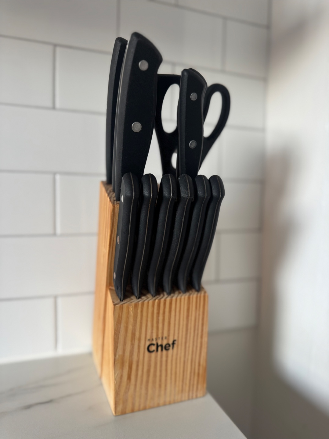 Master Chef Knife Block Set