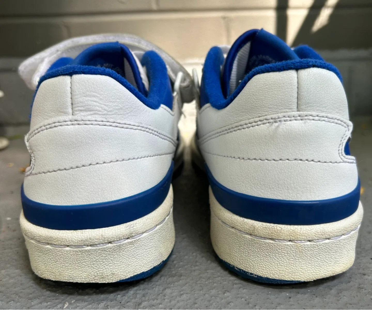 Adidas Forum Low White/Blue Sneakers image indicator(6)