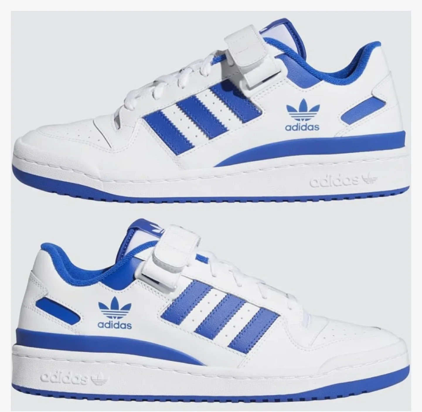 Adidas Forum Low White/Blue Sneakers image indicator(9)