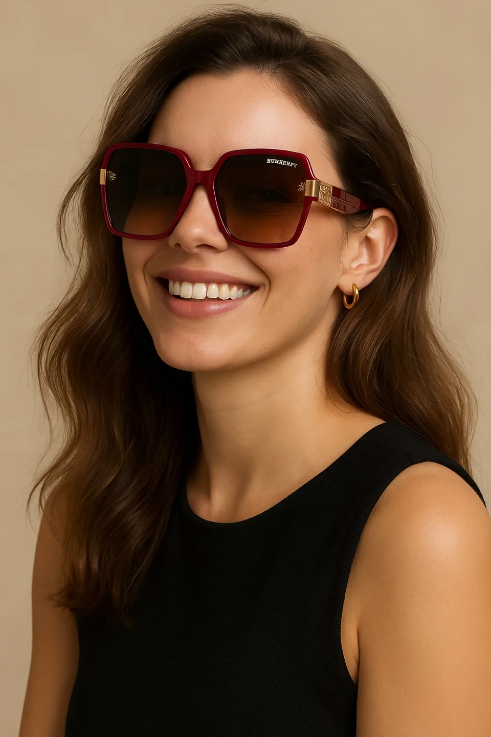 Burberry Women's Sunglasses with Case thumbnail
