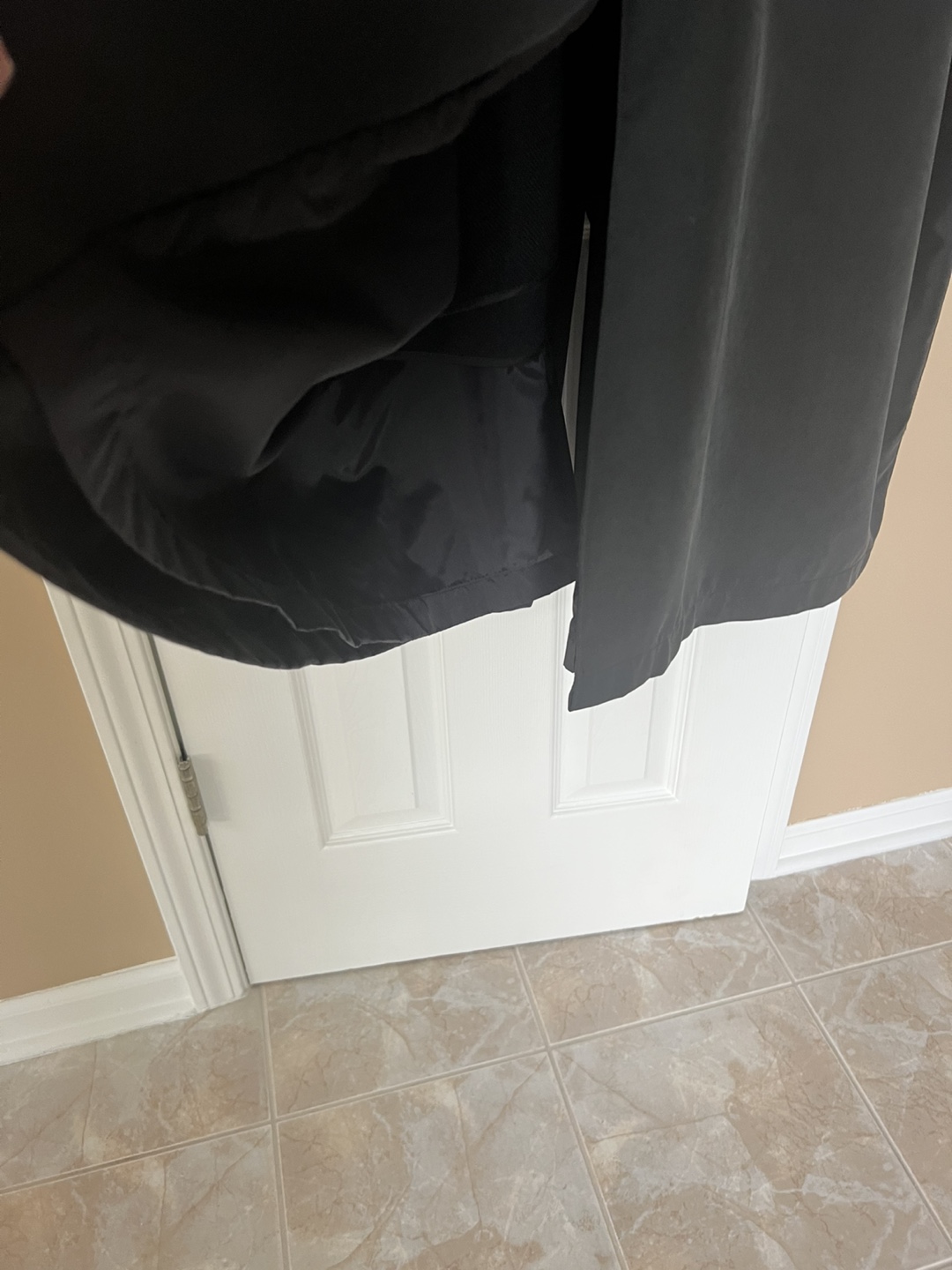 Black Overcoat Sz 46L - photo 5