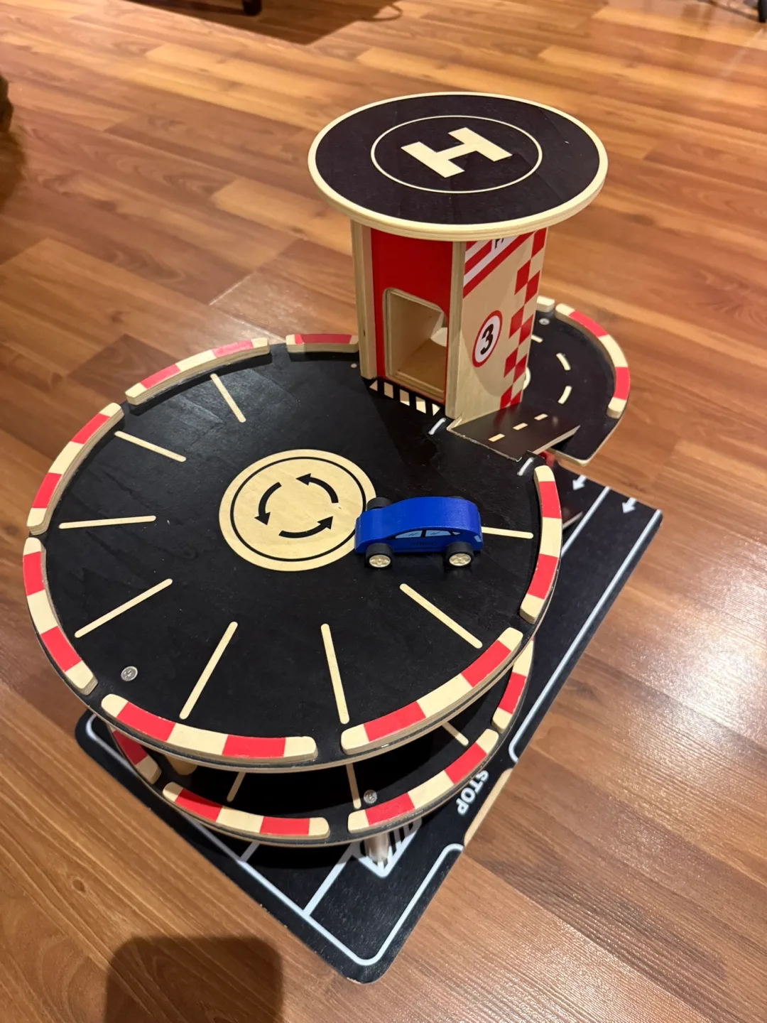 Hape Wooden Parking Garage Toy image indicator(2)