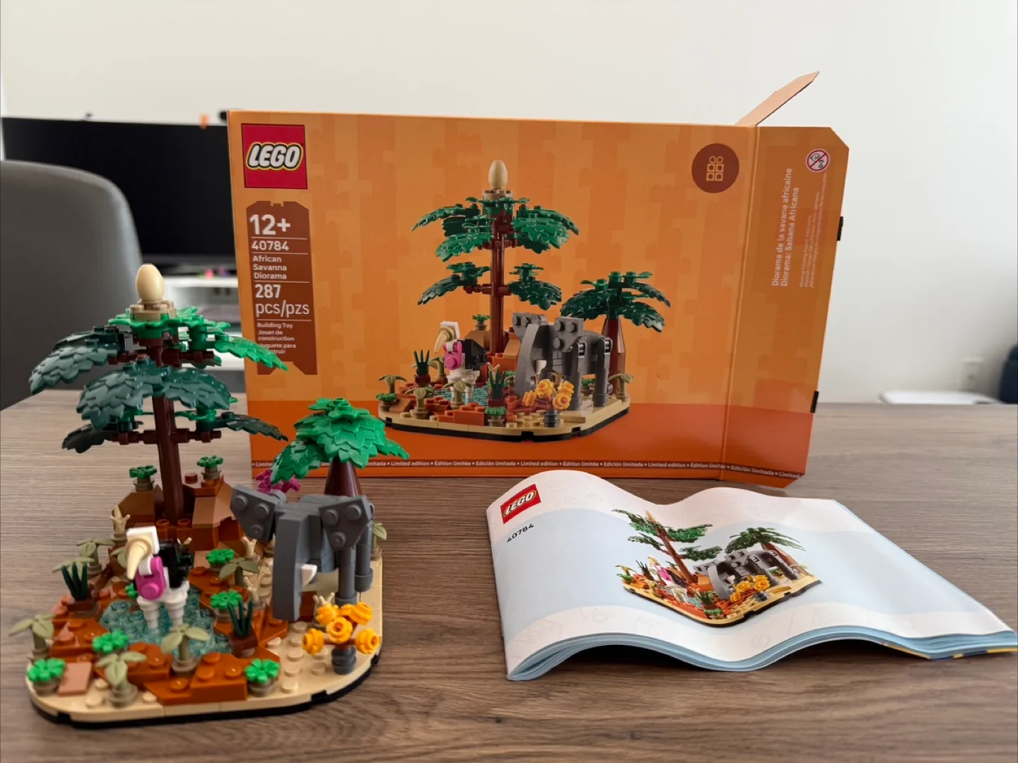 LEGO African Savanna Diorama