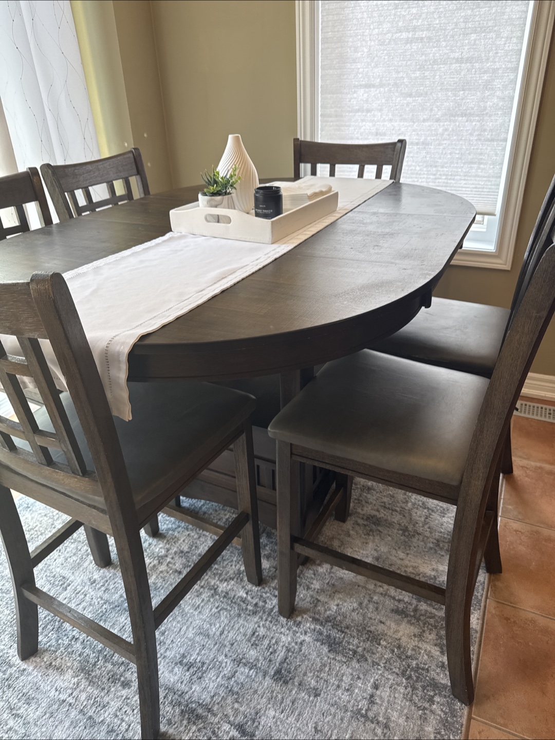 Dining Table with Six Chairs - photo 2